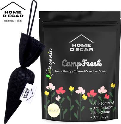 Home Decor Camp-Fresh Aromatherapy Infused Camphor Cone Citrus Blend Diffuser Set Camp-Fresh Aromatherapy Infused Camphor Cone Citrus Blend
