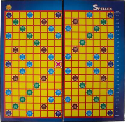 Kiddie Castle Spellex | Brainteaser/English Crossword Puzzle Game of Searching Words Educational Board Games