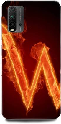 play fast Back Cover for REDMI 9 Power, NAME WITH W W NAME W LETTER ALPHABATE W W Letter W Alphabet