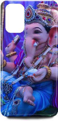 Entio Back Cover for Oppo A54-CPH2239-Ganesh ji logo ganpati ji ganesh ji