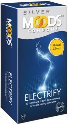 MOODS SILVER ELECTRIFY Condom