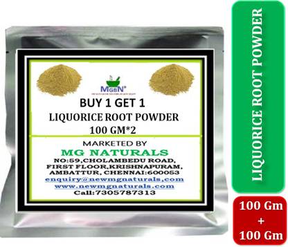MGBN (BUY 1 GET 1) LIQUORICE ROOT POWDER (100 GM *2)