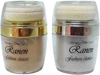 Ranen Power Highlighter With Puff Highlighter
