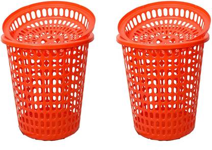 mastBus 50 L Red Laundry Basket