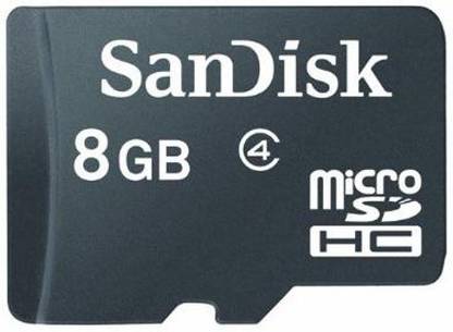 SanDisk SDSQBNN-008G-G031N Class 4 8 GB MicroSD Card Class 4 48 MB/s  Memory Card Compatible with Mobile, Tablet, Camera
