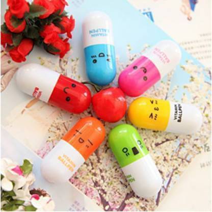 Giftshub Pill Capsule Shaped pen Multi-function Pen
