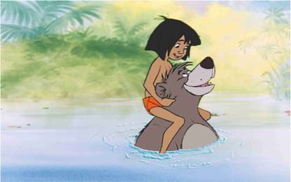 Mowgli The Jungle Book Wall Poster For Room With Gloss Lamination M21 Paper Print