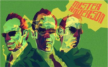 Matrix Movie Wall Poster For Room With Gloss Lamination M8 Paper Print