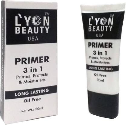 L'YON BEAUTY Beauty Primer 3 in 1 Oil Free Primes Primer  - 30 ml