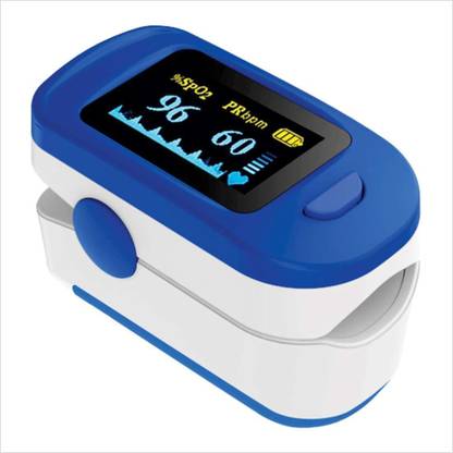 Human Plus Pulse Oximeter Fingertip, Blood Oxygen Saturation Monitor Fingertip, Blood Oxygen Meter Finger Oximeter Finger with Pulse, Monitor Finger for Oxygen Pulse Oximeter