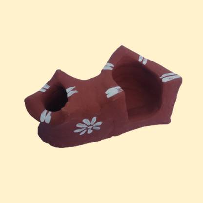 KOOLCRAFTS Earthern Miniature Stove | CAN COOK | CLEAN | Elegant village style look | Kitchen miniature toy