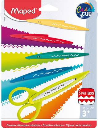 Maped Crea Cut 5 Patterns Creative Scissors