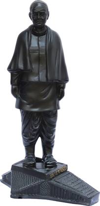 B H A R A T H A A T Fiber Sardar Vallabhbhai Patel Statue of Unity Model (7.8 x 5 x 13 inches) Decorative Showpiece  -  12.7 cm