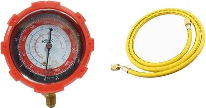 DIGICOP Stick Tire Pressure Gauge Kllkx Air Conditioner Refrigerant Low Pressure Gauge high pressure gauge PSI KPA repair kit Air Conditioning Fluoride Tube Conditioner Refrigerant Manifold HVAC Hose Pipe