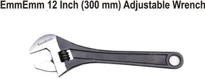 EmmEmm 12 Inch Adjustable Wrench Drop Forged 12 Inch Adjustable Wrench Drop Forged Single Sided Open End Wrench