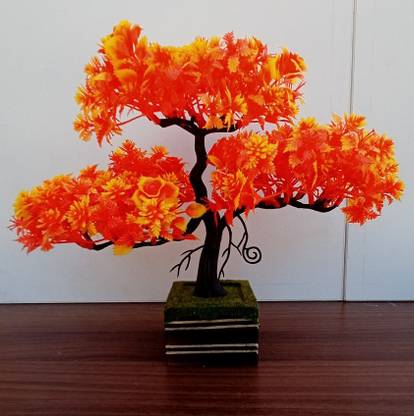 godecor Bonsai Wild Artificial Plant  with Pot