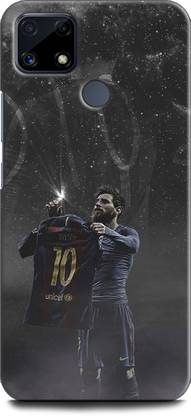 WallCraft Back Cover for Realme C25, RMX3193 MESSI, LIONE MESSI, FOTBALL, MESSI 10, BARCELONA, SPORTS