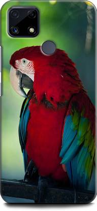 वॉलक्राफ्ट Realme C25, RMX3193 PARROT, COLORFULL PARROT, BIRD, के लिए