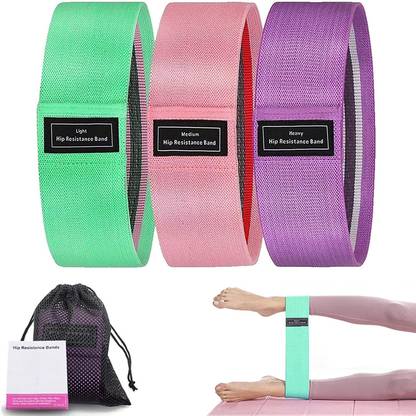 CARDIORAMA IX™-135-NH-NonSlip Fabric Resistance Band for Men and Women Resistance Band