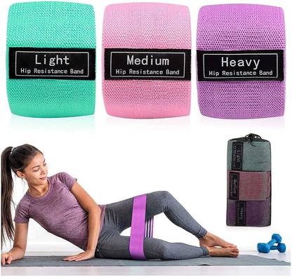 GYMIGO IVI 0PL-Bands for Stretching Yoga Workout | Hips Legs Butt Thighs Glutes Resistance Band