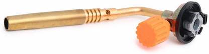 AVEU High Power Butane / LPG Gas Brazing Torch Butane Heat Gun / Torch. Handy Tool for Copper Pipe Welding + Copper Brazing Rod (Set of-2 Item) Flambe Torch