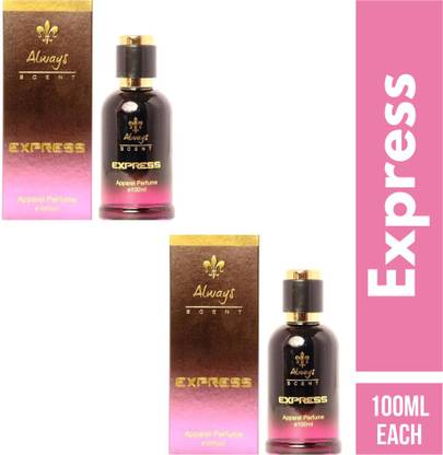 Always Express Perfume 100ML Each (Pack of 2) Eau de Parfum  -  200 ml