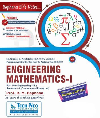 Engineering Mathematics I ( First Year Mumbai University Semester 1 )