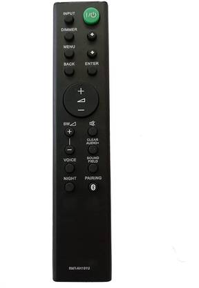 BhalTech RMT-AH101U AV System Sound Bar Compatible for HT-CT380 HT-CT780 HT-CT381 HTCT380 HTCT780 HTCT381 SA-CT380 SA-CT780 RM-ANP085  System Sony Remote Controller