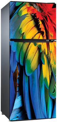 MODERN CREATIONS 160 cm Beautiful Macaw Parrot Feather Self Adhesive Sticker