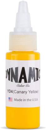 DYNAMIC CANARY YELLOW 1OZ (DYNMK YD4) Tattoo Ink