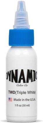 DYNAMIC TRIPLE WHITE INK 1OZ Tattoo Ink