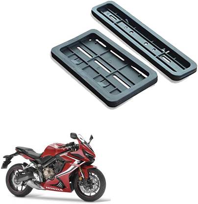 Vagary Bike Number Plate Frame (Standard Size for All Bikes) (Front & Back) -029 Bike Number Plate