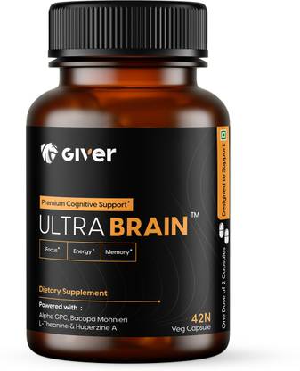 ULTRA BRAIN BRAINER Nootropic Supplement- For Focus, Memory & Energy