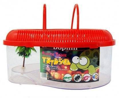 AKSHAT ENTERPRISES TURTLE BOX 350 Round Ends Aquarium Tank