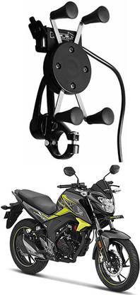 Enfield Works X-Grip Mobile Holder With USB Charger For Bike EW-2535 Bike Mobile Holder