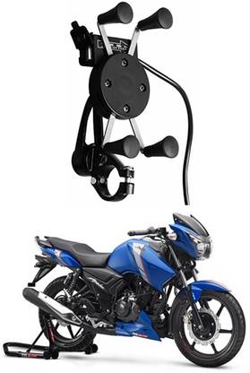 Genipap TVS Apache RTR 160 X-Grip Bike Mobile Holder