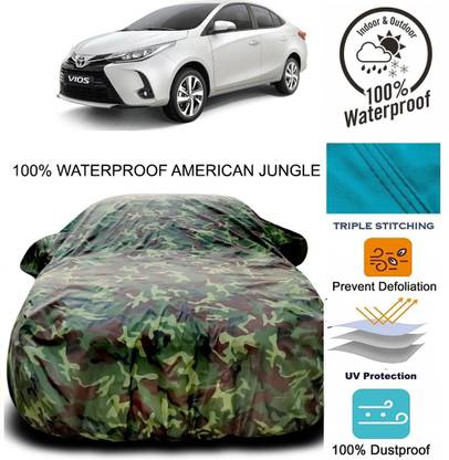 Gavya Car Cover For Toyota VIOS (With Mirror Pockets)