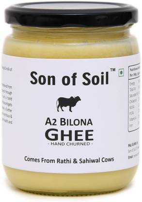 Son of soil A2 Bilona Ghee | Purely Made Using Traditional Method of