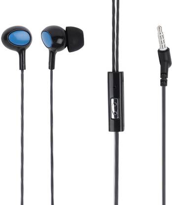 MINISO Unique In-ear Earphone with Mic and Controller - Black Wired Gaming