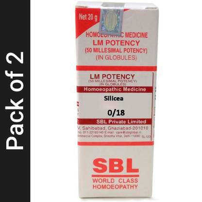 SBL Silicea 0/18 LM Globules