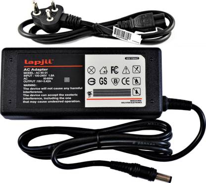 LAPJII Laptop Charger 19v,3.42a,Pin-5.5x2.5 Compatible for TOSHIBA Laptops w 65 W Adapter