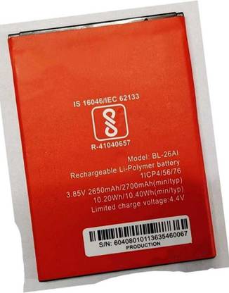 mobspot Mobile Battery For  ITEL A26