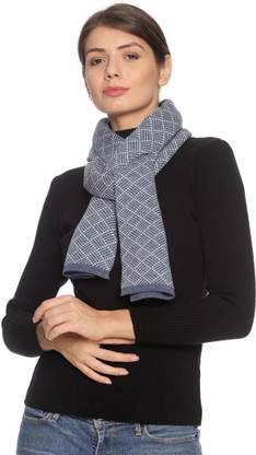 513 Self Design Women Muffler