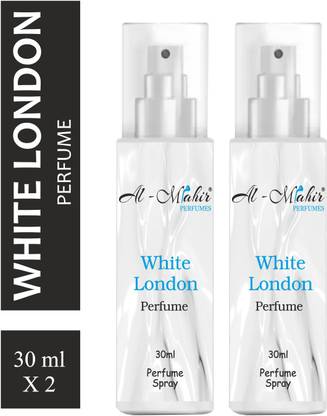 Al-Mahir White London Combo Perfume Spray For Men & Women 30ML + 30ML Perfume  -  60 ml