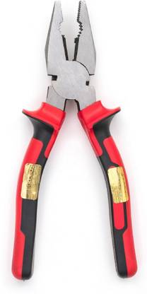 Globus PLIER 8 INCH RED/BLACK SLEEVE Lineman Plier