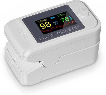 Wheeley Fingertip Pulse Oximeter Oxygen | Oxygen Monitor | Digital Oxygen Meter | 1 Year Warranty | Finger Tip Digital Oximeter | Smart Saver | (Oxy meter) Heart Rate Monitor | Plethysmograph and Perfusion Index | SpO2H Blood Oxygen Reader | Hemoglobin Saturation Alert | Water resistant | Visual Alarm | Battery Included | Sleek Design | Pulse Oximeter | Premium Pulse Oximeter Pulse Oximeter White Pulse Oximeter Pulse Oximeter