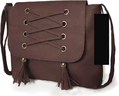 Brown Sling Bag Latest New Trendy Party Wear Sling Bag Women And Girls