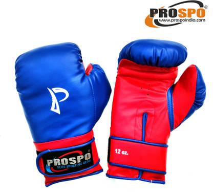 PROSPO Boxing Gloves with Velcro,Glove and Handwrap Combo Size 12oz Boxing Gloves