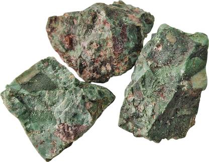 9dzine Crystal Chrysocolla Rough Raw Stone 200 Gm, Chrysocolla Raw Gemstone for Vastu Polished Asymmetrical Crystal Stone