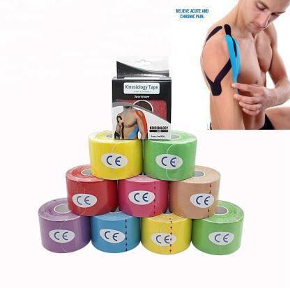 ANCSG Waterproof Kinesiology Tape (Multicolor) Kinesiology Tape